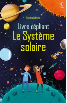 Le systeme solaire - livre depliant