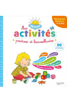 Mes activites positives et bienveillantes - maternelle moyenne section (4-5 ans)