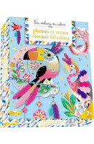 Plumes et strass oiseaux fabuleux - coffret avec accessoires