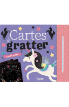 Cartes a gratter : les licornes