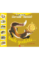 Roule galette... (avec un jeu de memo) - avec feve et recette