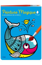 Peinture magique animaux mer