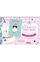 Kit invitations anniversaire