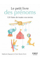 Petit livre des prénoms - 120 listes de toutes vos envies