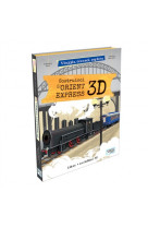 Construis l-orient express en 3d - 8 ans livre + maquette 3d