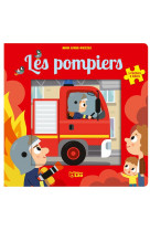 Mon livre-puzzle - les pompiers - 5 puzzles, 9 pieces