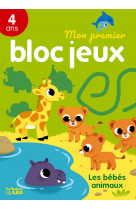 Mon 1er bloc jeux- bebes anima