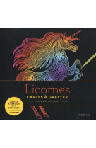 Livre à gratter licorne