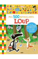 Mes tout premiers autocollants - loup mes 500 autocollants