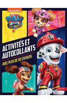 Activités et autocollants - pat' patrouille - le film