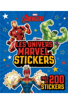 Marvel - les univers marvel : stickers - la tour des avengers