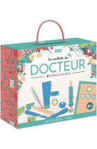 La mallette du docteur - jeux en bois + livre