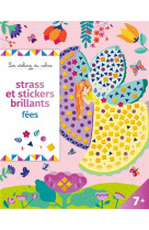 Strass et stickers brillants fées - pochette avec accessoires