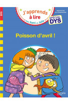 Sami et julie- special dys (dyslexie) poisson d-avril