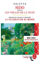 Sido suivi de les vrilles de la vigne (edition pédagogique) bac 2025