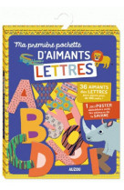 Ma première pochette d'aimants lettres