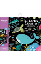 Mes cartes à gratter - océan ned