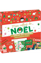 Mon coffret de noël - kit avec accessoires pour préparer les fêtes de noël