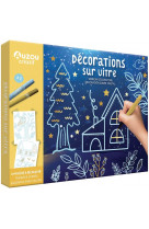 Mon coffret d'artiste - décorations sur vitre