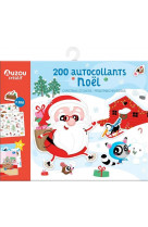 200 autocollants noël ned - ma pochette d'artiste