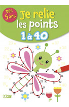 Je relie les points de 1 a 40