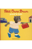 Petit ours brun prend le train