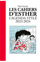 Agenda style 2023-2024 les cahiers d-esther