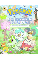 Pokémon - livre-jeu - cherche-et-trouve - à la découverte de paldéa