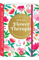 Agenda flower therapie, sept. 2023- dec. 2024, 16 mois, pocket relie