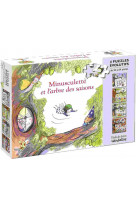 Minusculette et l-arbre des saisons - 4 puzzles evolutifs