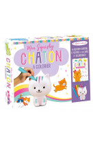 Mon squishy à colorier - chaton