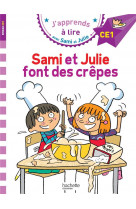 Sami et julie ce1 sami et julie font des crêpes