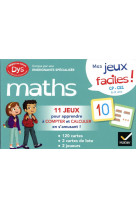 Mes jeux de maths facile ! dys (cp-ce1)