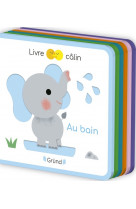 Livre câlin mini feutrine - au bain