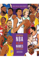 Agenda illustré nba all star names septembre 2024 - septembre 2025