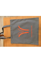 Tote bag gris