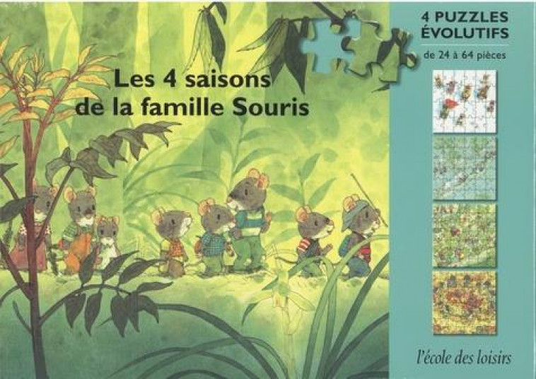 LES 4 SAISONS DE LA FAMILLE SOURIS - IWAMURA KAZUO - NC