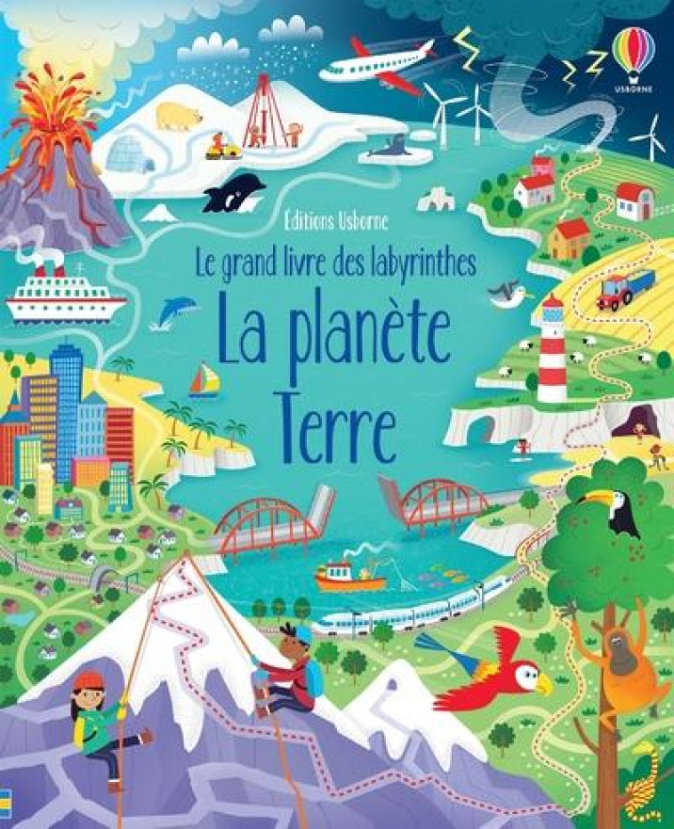 LA PLANETE TERRE - LE GRAND LIVRE DES LABYRINTHES - SMITH/COLLECTIF - NC