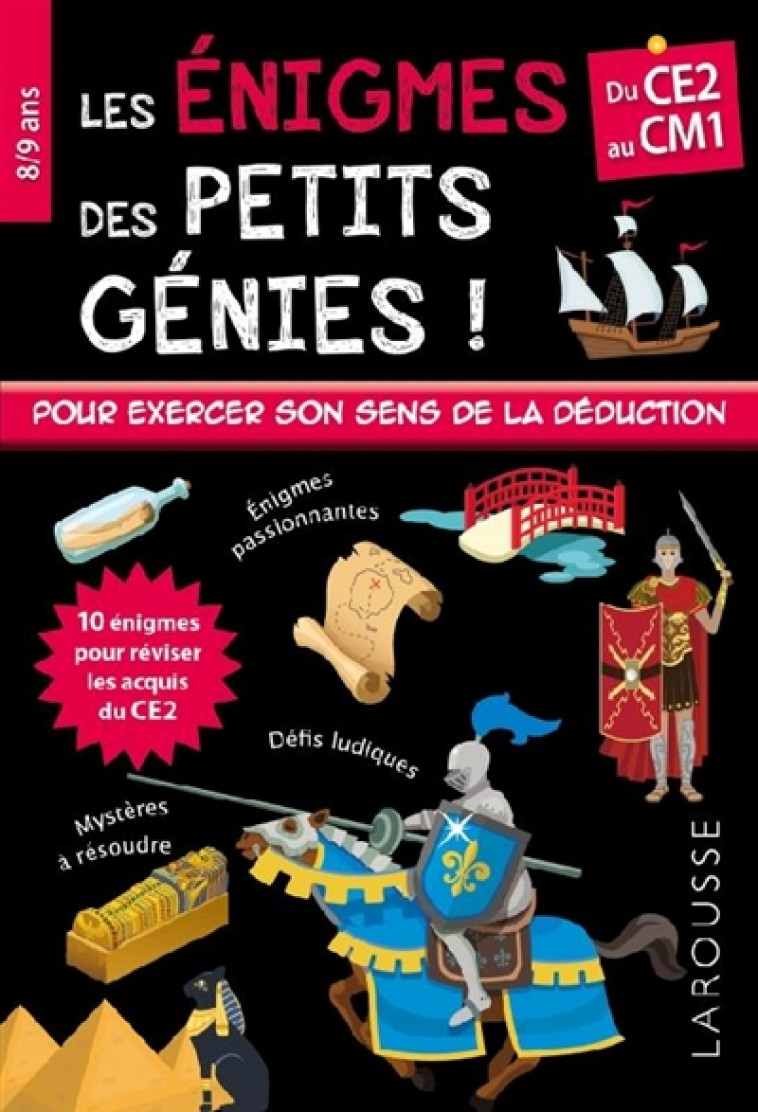 LES ENIGMES DES PETITS GENIES CE2 - VIARDS/BLAIN - LAROUSSE