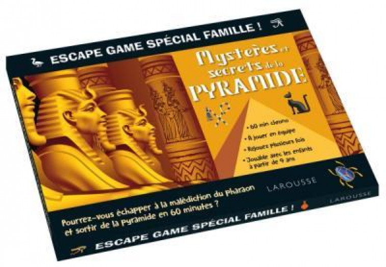 ESCAPE GAME SPECIAL FAMILLE - MYSTERES DES PYRAMIDES - LEBRUN SANDRA - NC