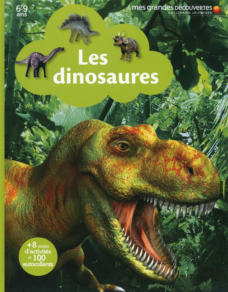 NOUVELLE PRESENTATION - T04 - LES DINOSAURES - COLLECTIF - Gallimard-Jeunesse