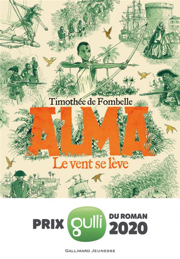 ALMA - LE VENT SE LEVE - FOMBELLE/PLACE - GALLIMARD