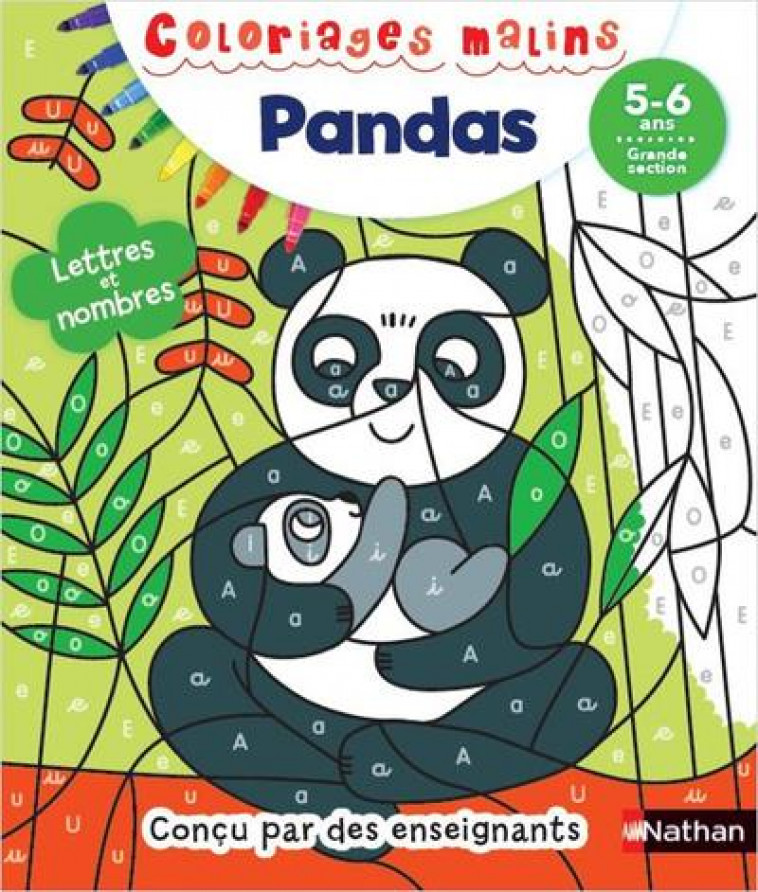 PANDAS : LETTRES ET NOMBRES GS - NIDELET/LAPEYRE - CLE INTERNAT