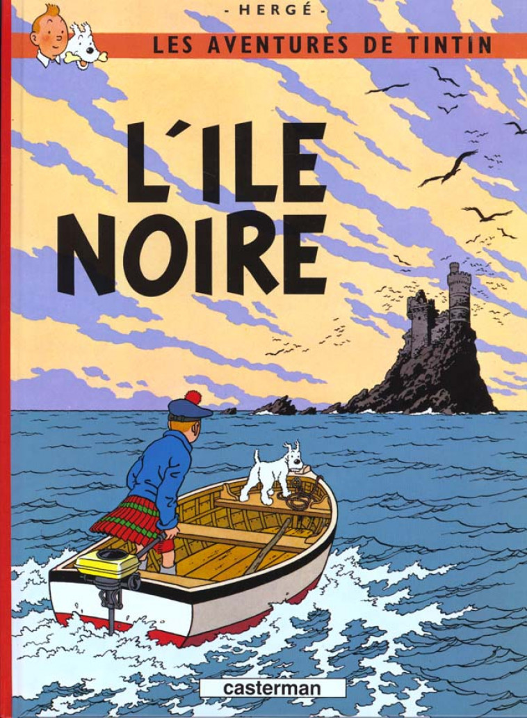 TINTIN - T07 - L- ILE NOIRE - HERGE - CASTERMAN