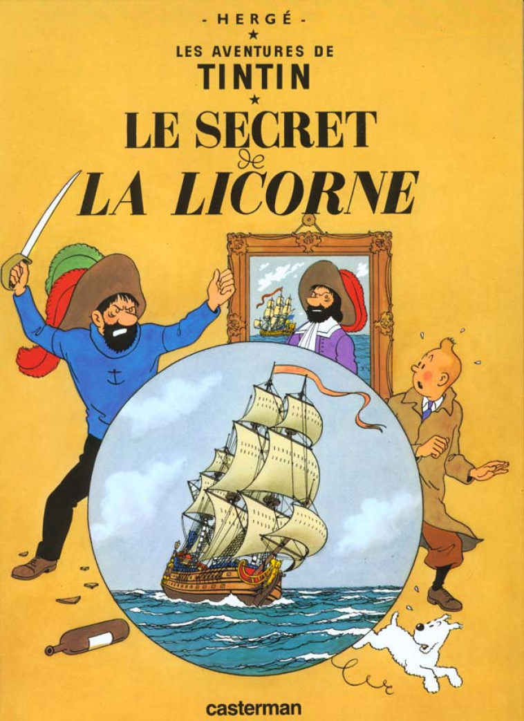 TINTIN - T11 - LE  SECRET DE LA LICORNE - HERGE - CASTERMAN