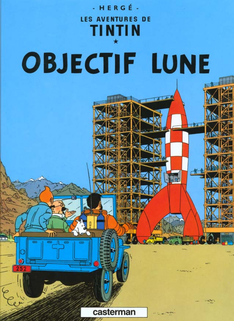 TINTIN - T16 - OBJECTIF LUNE - HERGE - CASTERMAN