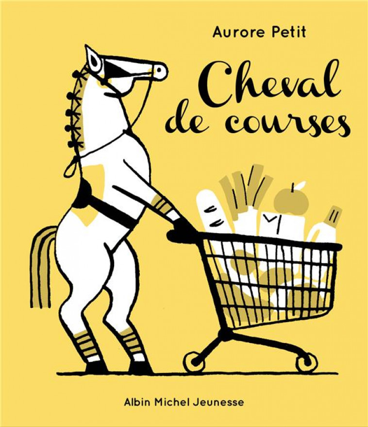 CHEVAL DE COURSES - PETIT AURORE - ALBIN MICHEL