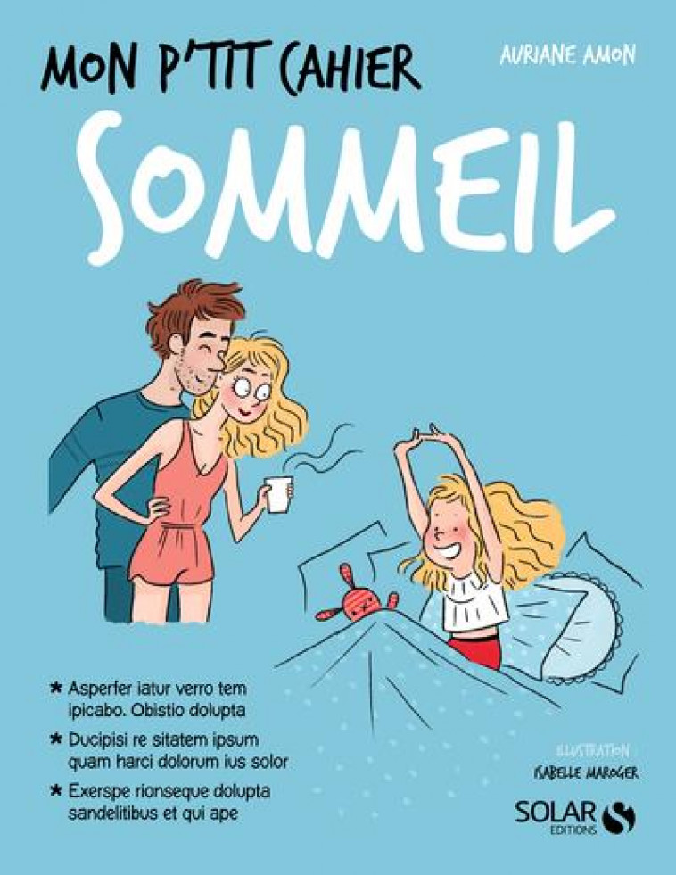 MON P-TIT CAHIER - SOMMEIL - HAMON/RUFFIEUX - SOLAR