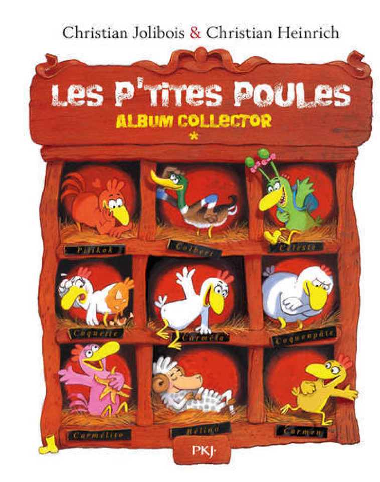 Les P'tites Poules - Album collector (tomes 1 à 4) - Christian Jolibois - POCKET JEUNESSE