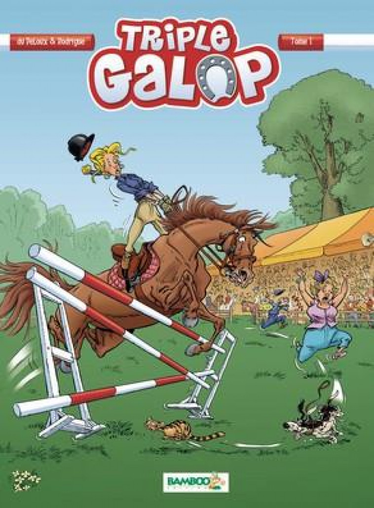 TRIPLE GALOP - TOME 01 - RODRIGUE/DU PELOUX - BAMBOO